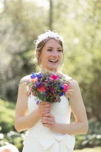 How an expert florist chose her wedding flowers