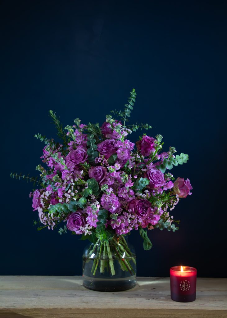 purple bouquet