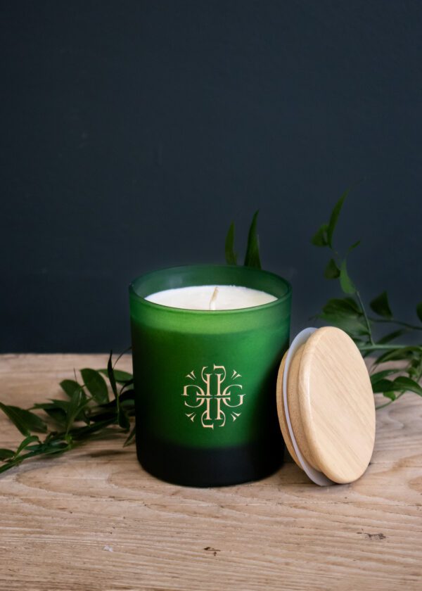 Lavender Green Scented Candles
