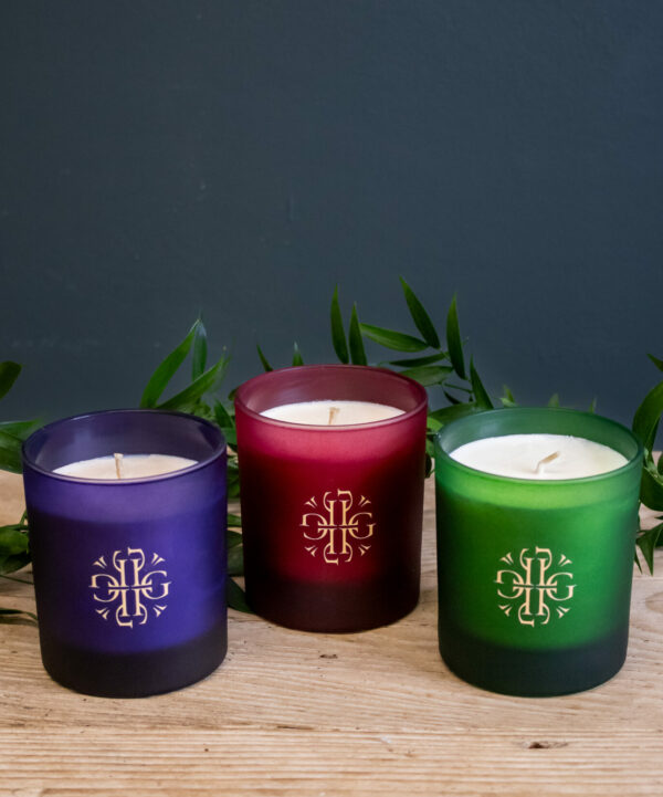Lavender Green Scented Candles