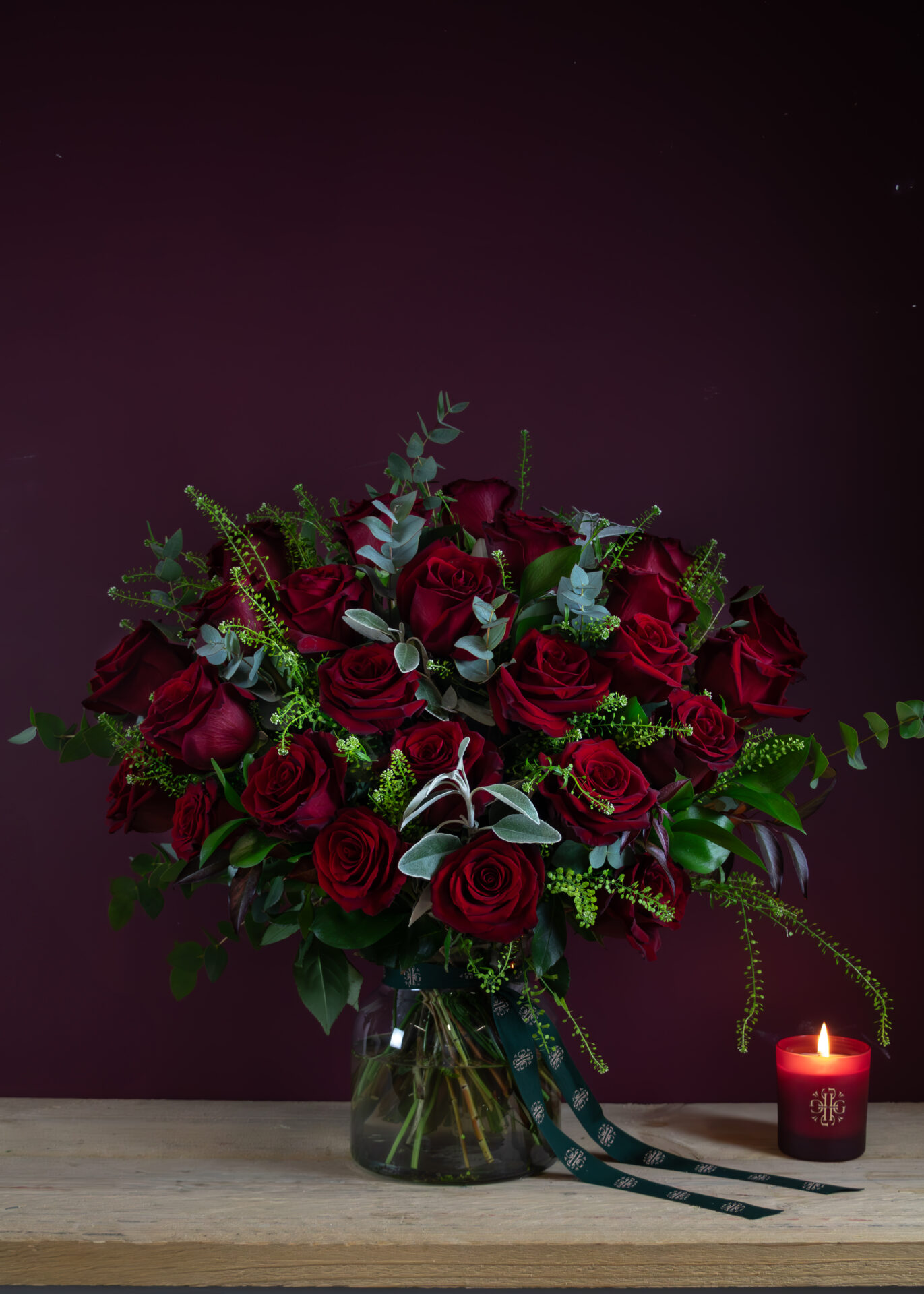 Red rose bouquet