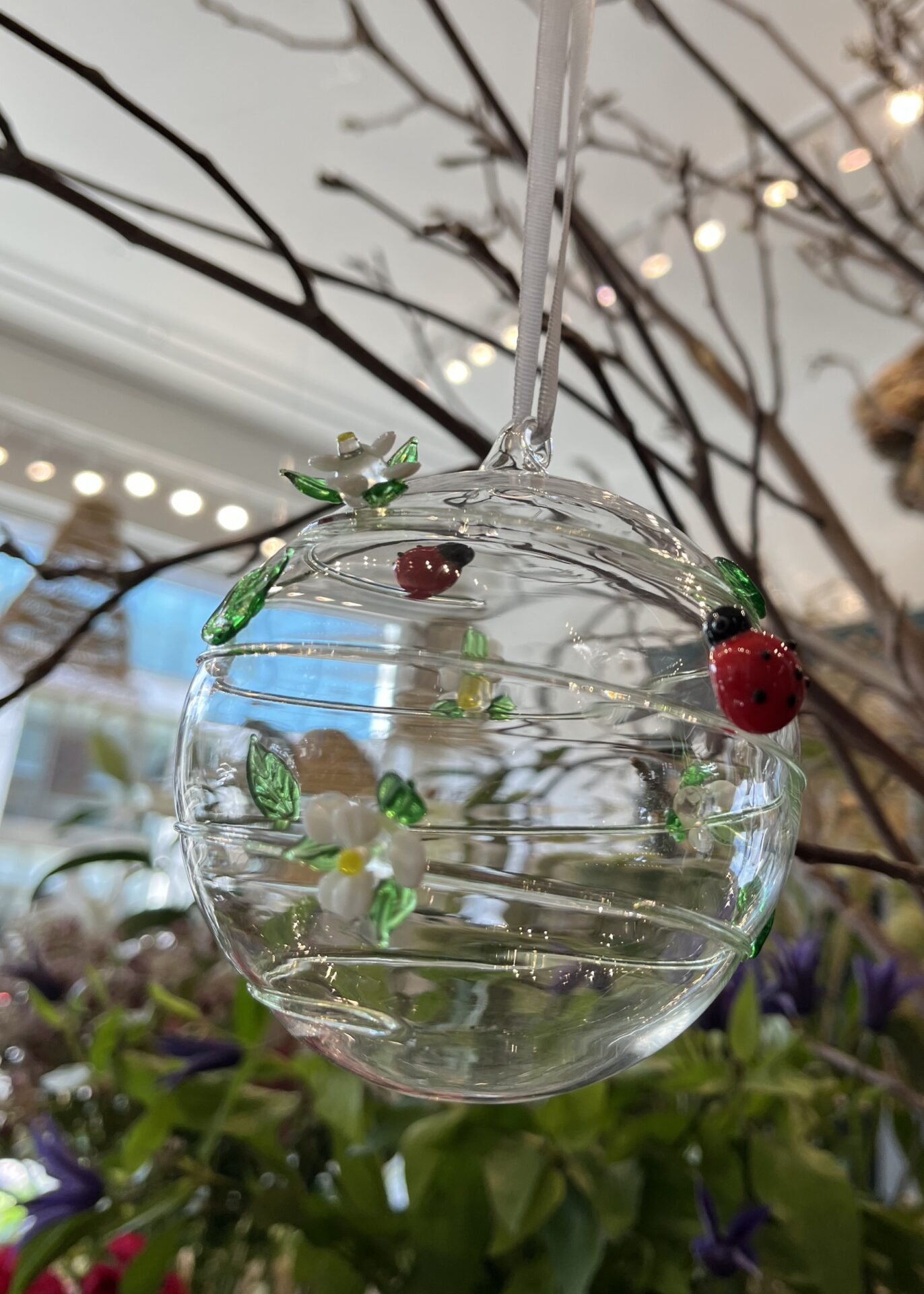 Sienna Glass globe